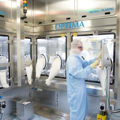 Ten23health in Bioark Visp: Fully automatic aseptic filling for highly potent products
