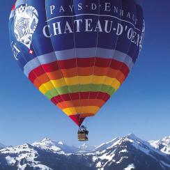 Château-d'Oex - Heissluftballon