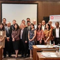 SwissCham Indonesia: the participants at the inaugural AGM on 1 August 2018