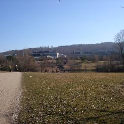 チューリヒ大学キャンパス内の風景