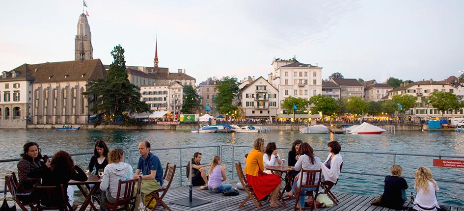 Zurich is one of the three most liveable cities in the world according to the Global Liveability Index. 