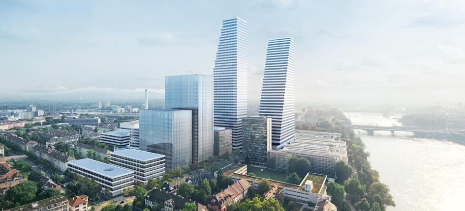 Roche plans to invest a further 1.2 billion Swiss francs in renewing the infrastructure at its main site in Basel. Image credit: Roche
