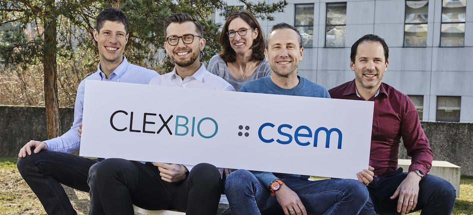 The joint project between Clexbio and CSEM aims to produce an entirely new type of vein graft that could change the lives of millions of people suffering from venous insufficiency.