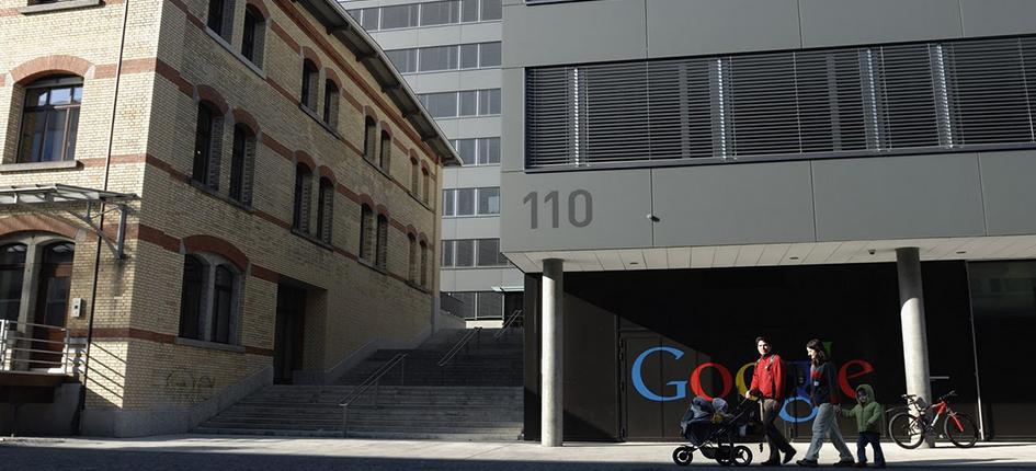 GoogleやMicrosoftなど、大手テクノロジー企業が集まるチューリヒ。©Google