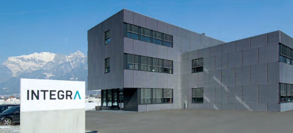 Integra AG Headquarters in Zizers, Schweiz
