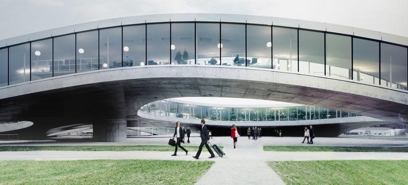 building of Swiss university EPFLEdificio dell’Università svizzera EPFL