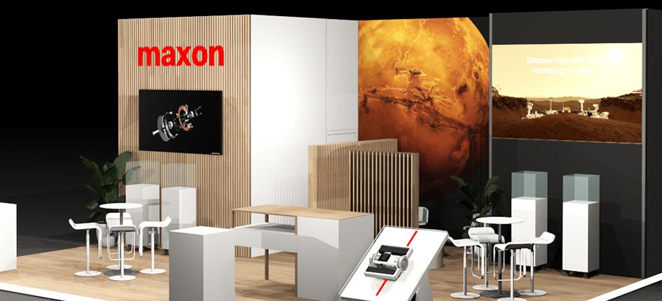 The Obwalden-based company Maxon presents new products. Image credit: Maxon