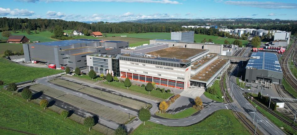 Pistor has invested 34 million Swiss francs at its headquarters in Rothenburg. Image credit: Pistor