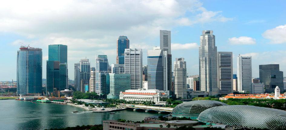 Panorama su Singapore