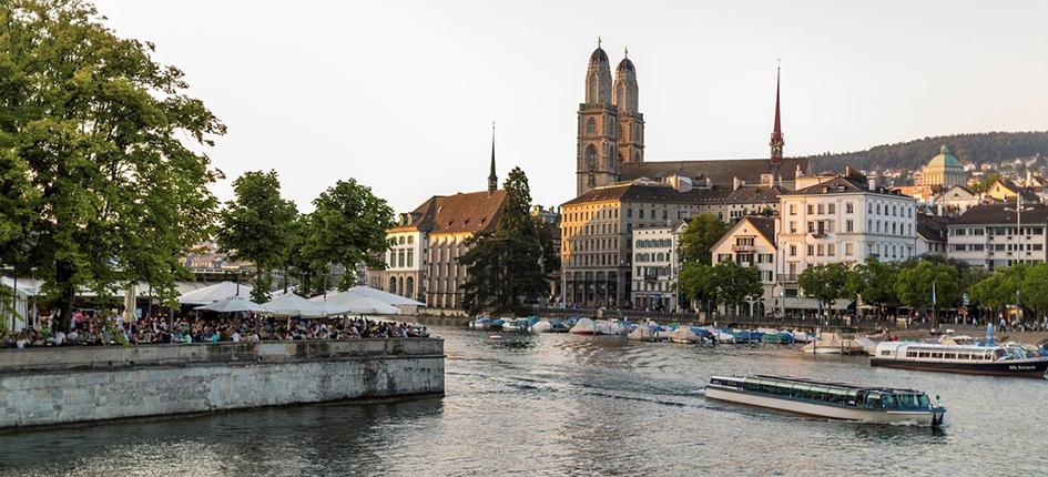 Zurich has topped the global IMD Smart City Index for the fourth year in a row. Image credit: Zürich Tourismus