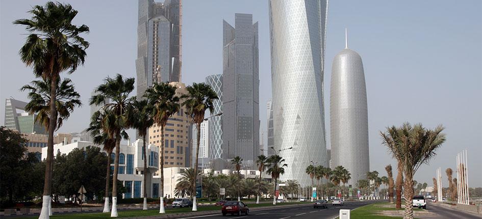 Hochhäuser in Doha