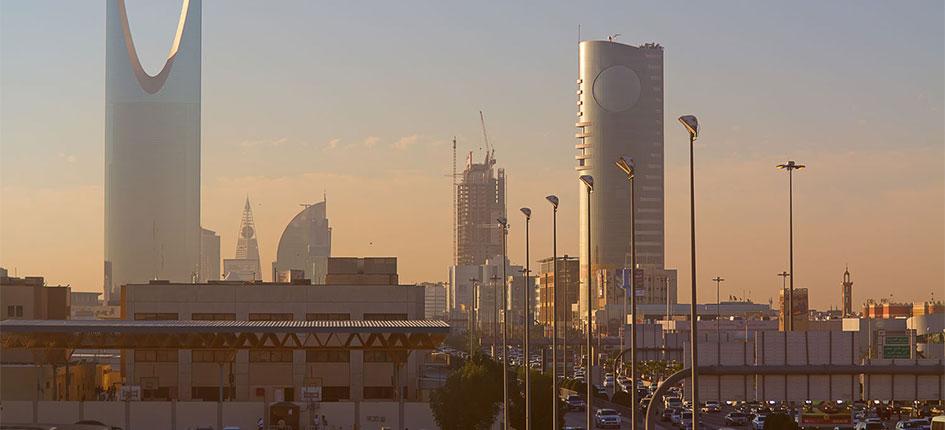 Finanzdistrikt in Riyadh
