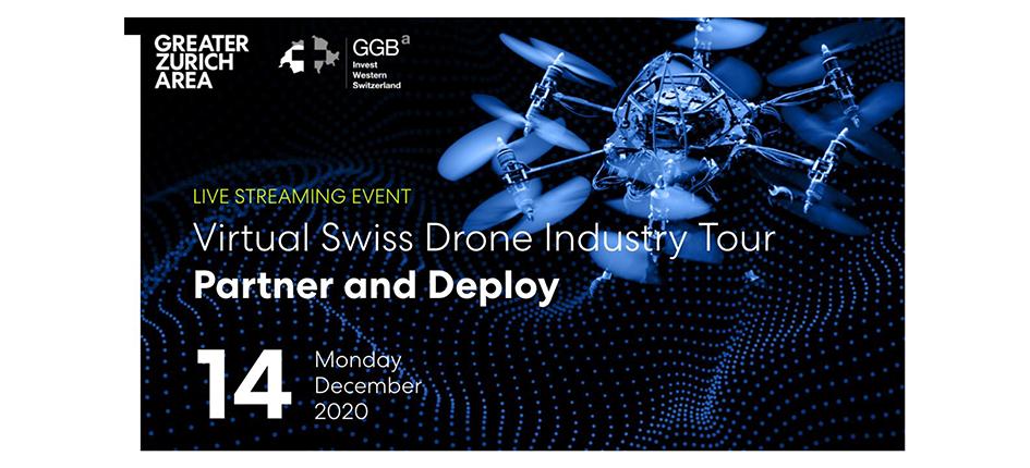 Virtual Swiss Drone Industry Tour: Partner and Deploy