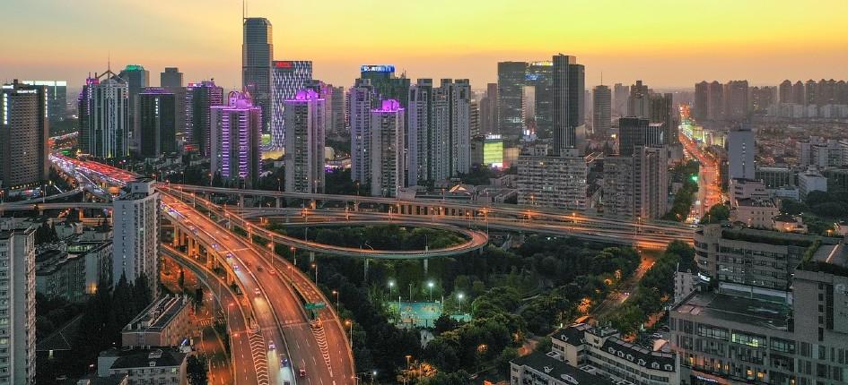 China city skyline