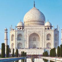 Das Taj Mahal in Indien.