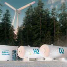 hydrogen energy storage from renewable sources wind turbines and photovoltaics