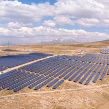 Solarpanels in der Osttürkei