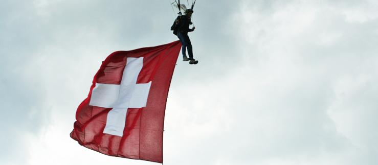 面对冠状病毒危机，出色的应变和创新能力让瑞士受益匪浅。 图片来源： Flickr 相册 — Christina 和 Hagen Graf 