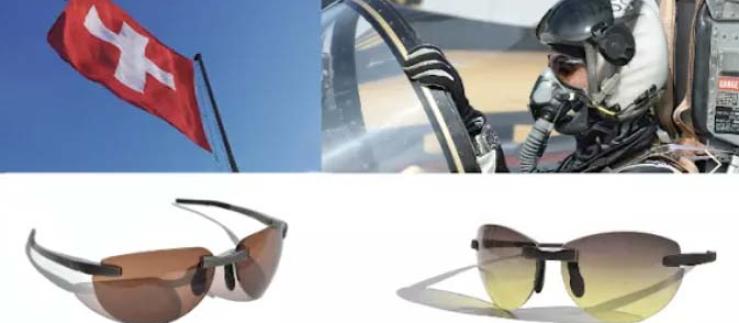 Glasses from CARUSO & FREELAND protect pilots. Image provided by CARUSO & FREELAND