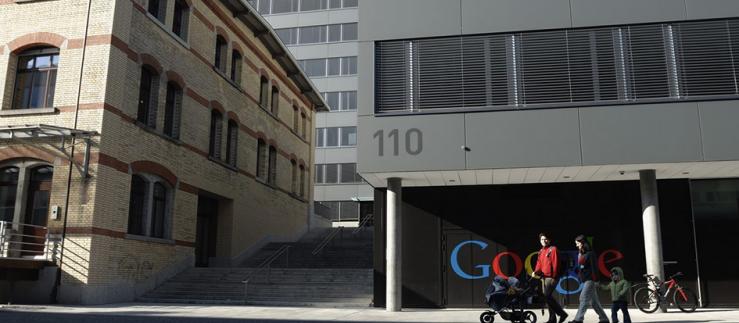 GoogleやMicrosoftなど、大手テクノロジー企業が集まるチューリヒ。©Google