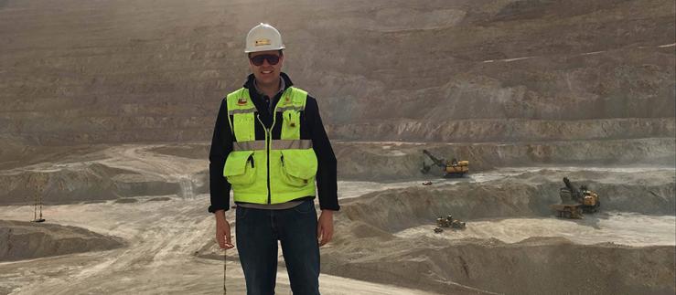 Gabriel von Rickenbach, General Manager Americas bei Geobrugg in Chile  