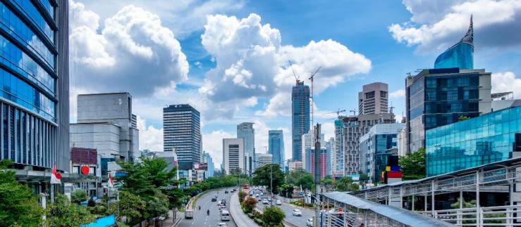 Skyline over Jakarta