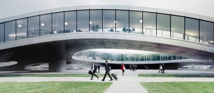 здание Швейцарского университета EPFL