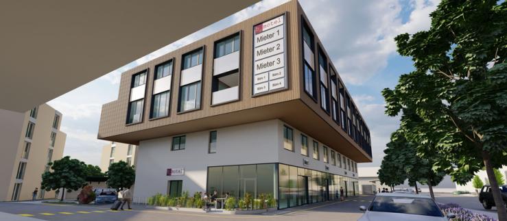 b_smart selection richtet in einem Neubau in Amriswil 20 Zimmer der Marke b_smart motel ein. Die Bauarbeiten werden von Methabau durchgeführt. 