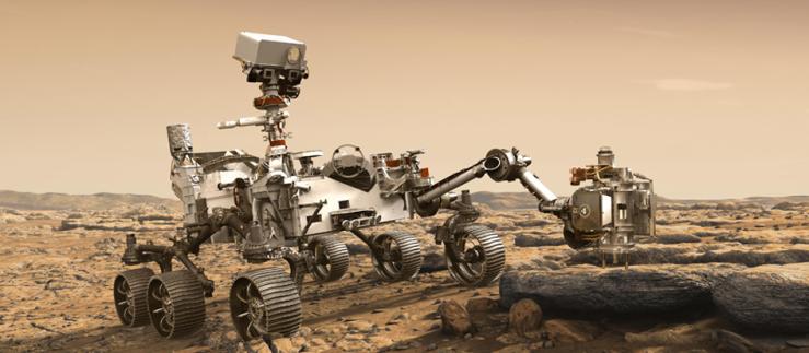 Bei Robotermissionen auf dem Mars sind bereits mehr als 100 Motoren von maxon eingesetzt worden. Bild: NASA/JPL-Caltech