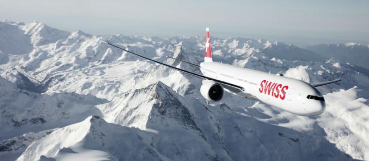 Boeing 777 de Swiss