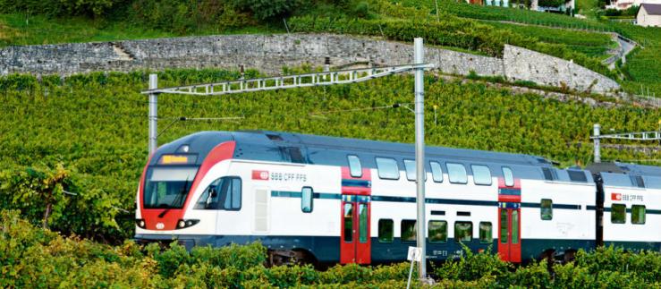 Несмотря на самую высокую загрузку мощностей в Европе, швейцарская система железных дорог отличается высокой точностью движения поездов.