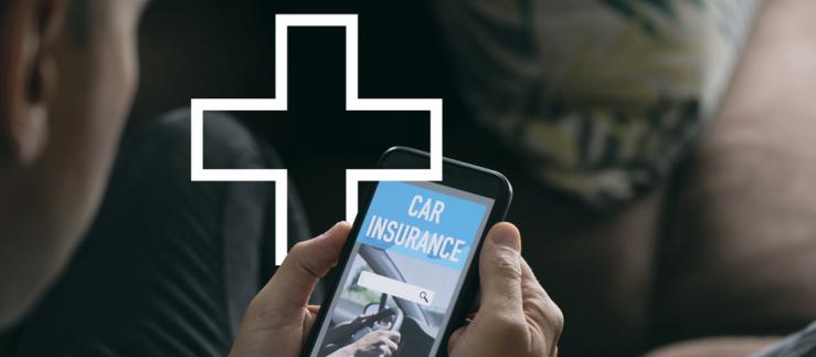 Car insurance on smartphone