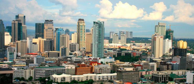 Die Hauptstadt Manila ist das wirtschaftliche Zentrum der Philippinen   