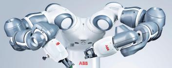 Робот YuMi был разработан ABB для сотрудничества человека и робота. Фото: ABB