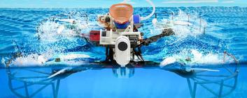 Die neue Drohne mit einer von Fischen inspirierten Saugscheibe hängt sich an bewegte Objekte, um Energie zu sparen, und kann schnell zwischen Luft und Wasser wechseln. 