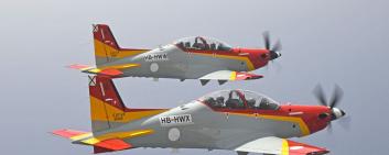 Pilatus hat die letzten zwei der insgesamt 24 bestellten PC-21 an die spanischen Luftstreitkräfte ausgeliefert. 