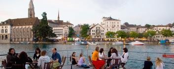 Zurich is one of the three most liveable cities in the world according to the Global Liveability Index. 