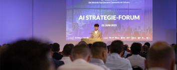 More than 300 executives from Swiss companies were involved at the AiCon AI Strategy Forum. 