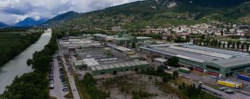 Constellium manufacturing plant in Valais