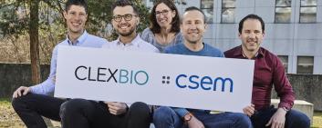 The joint project between Clexbio and CSEM aims to produce an entirely new type of vein graft that could change the lives of millions of people suffering from venous insufficiency.