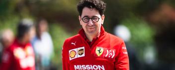 Mattia Binotto, General Manager and Team Principal of Scuderia Ferrari.
