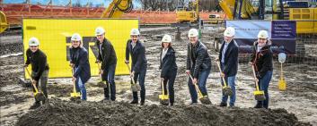The official groundbreaking ceremony for the new headquarters of Stadler Blechtechnik AG was held on March 21. 