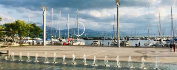 Le Port d'Ouchy à Lausanne