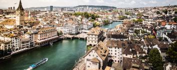 The city of Zurich has made it to first place in the IMD Smart City Index for the fifth time in a row. Image credit: Zurich Tourism/Mattias Nutt