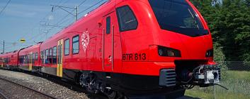 The Lithuanian rail operator LTG Link has ordered 15 FLIRT multiple units from Stadler in Bussnang. An option for follow-up orders has also been signed. 
