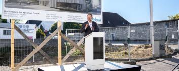 Ypsomed-CEO Simon Michel will mit dem Ypsomed-Forum in Solothurn einen Ort der Begegnung und des Austauschs schaffen. Bild: Ypsomed