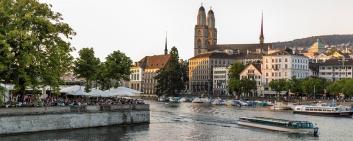 Zurich has topped the global IMD Smart City Index for the fourth year in a row. Image credit: Zürich Tourismus