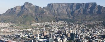 Panorama su Città del Capo