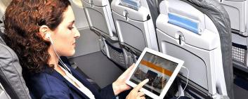 Lufthansa uses the inflight entertainment solution from Epteca.