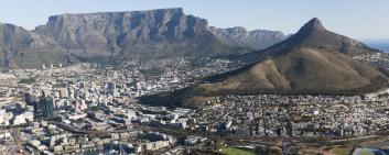 Panorama su Città del Capo
